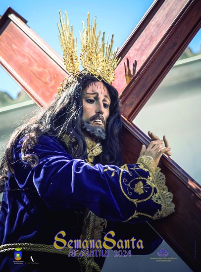 Cartel de la Semana Santa de Alozaina 2024