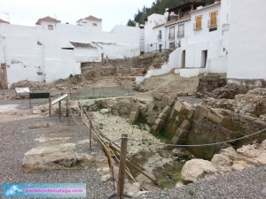 Yacimiento arqueológico de la Plaza de la Constitución de Cártama