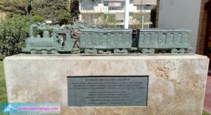 Homenaje al Tren de la Cochinita en Rincón de la Victoria