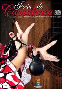 Cartel de la Feria de Carratraca 2019