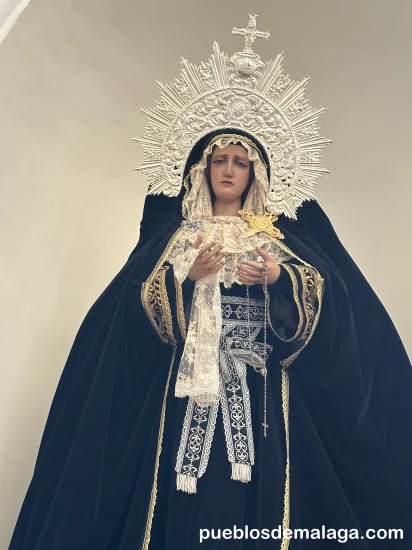 Virgen Dolorosa en la Iglesia de San Pedro de Cártama