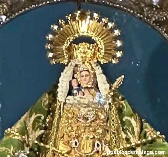 Virgen de los Remedios en la Iglesia de San Pedro Apóstol de Cártama