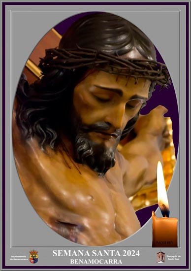 Cartel Semana Santa Benamocarra 2024