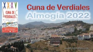XXXV FESTIVAL DE VERDIALES ALMOGÍA CUNA SE VERDIALES Sábado 6 de agosto, en el recinto ferial, a partir de las 23:00h.