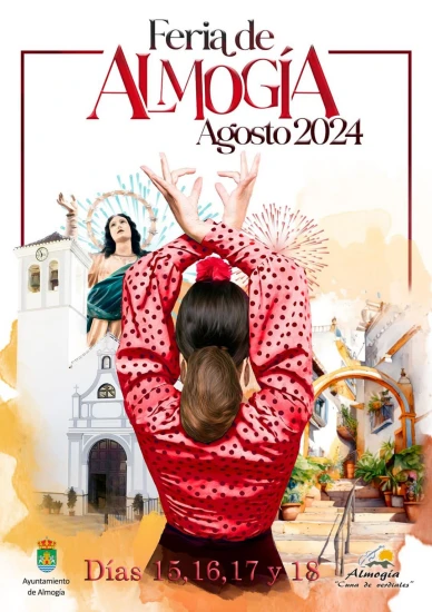 Cartel de la Feria de Almogía 2024