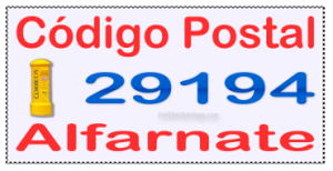Código postal 29194 de Alfarnate, Málaga