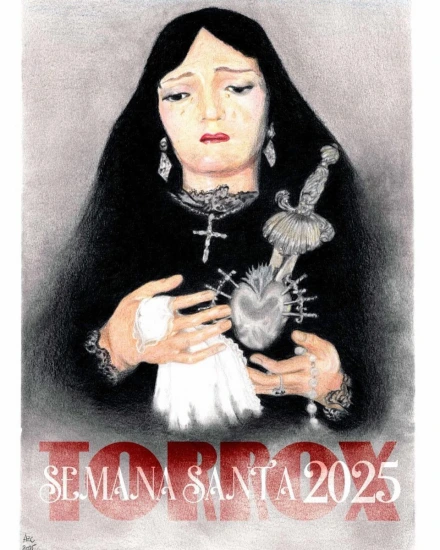 Cartel de la Semana Santa de Torrox 2025