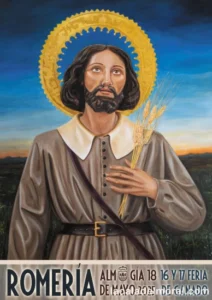 Cartel Oficial de la Romería de San Isidro 2025 en Almogía
