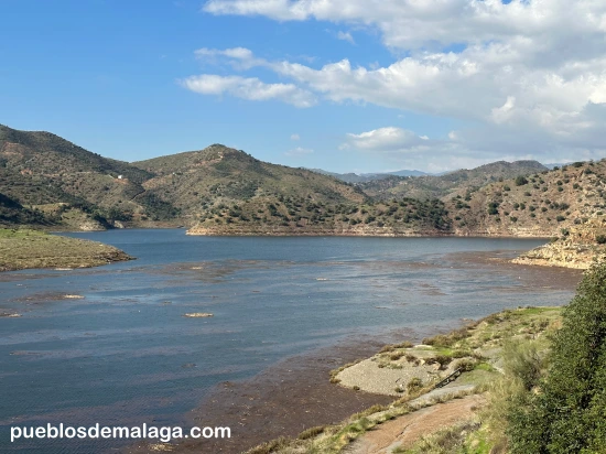 Pantano de Casasola el 11 de Noviembre de 2024