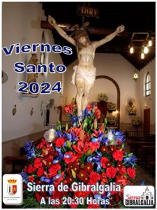 Cartel de la Semana Santa en Sierra de Gibralgalia