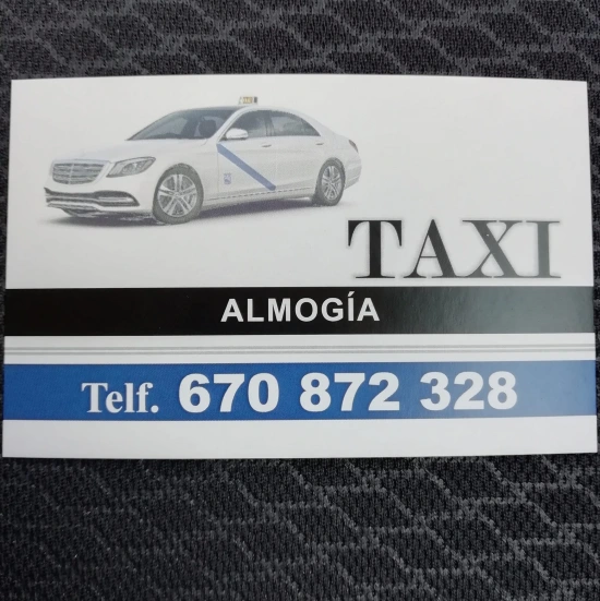 Taxi José en Almogía Teléfono: 670 87 23 28
