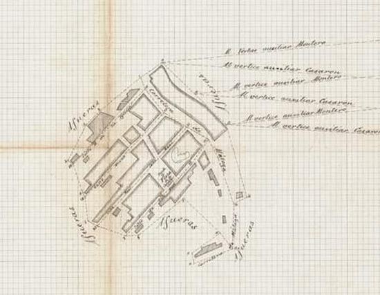 Primer plano de Villanueva de la Concepción