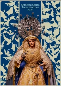Cartel de Semana santa de Torremolinos 2025 Obra realizada por Lolo Vázquez O’Neill