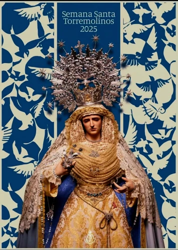 Cartel de Semana santa de Torremolinos 2025 Obra realizada por Lolo Vázquez O’Neill