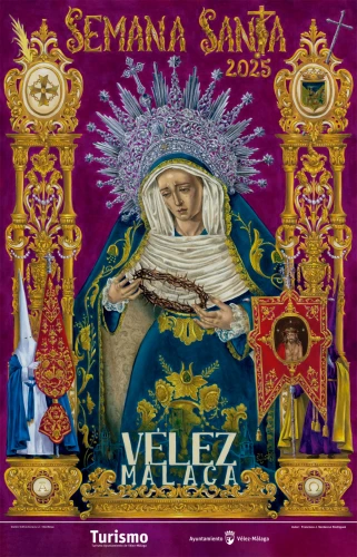 Cartel de la Semana Santa de Vélez-Málaga 2025