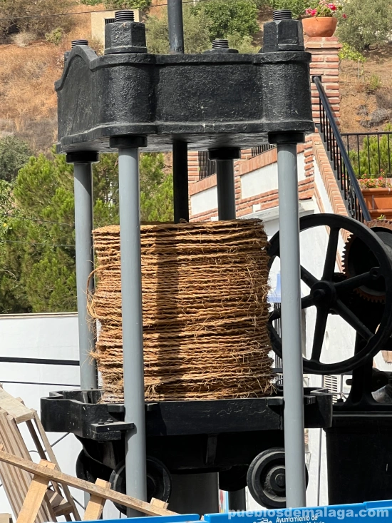 Prensa de aceite en la Avenida de la Candelaria