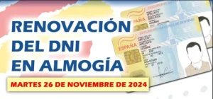 Renovar el DNI en Almogía